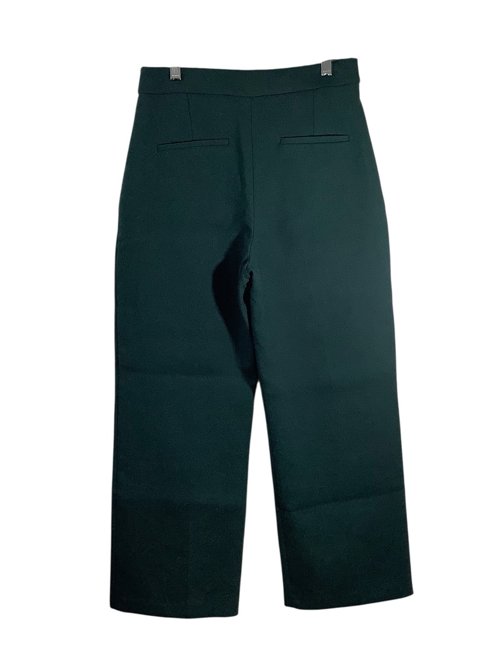 Sezane Green Martin Crop 7/8 Trouser High Rise Pant - Picture 4 of 10